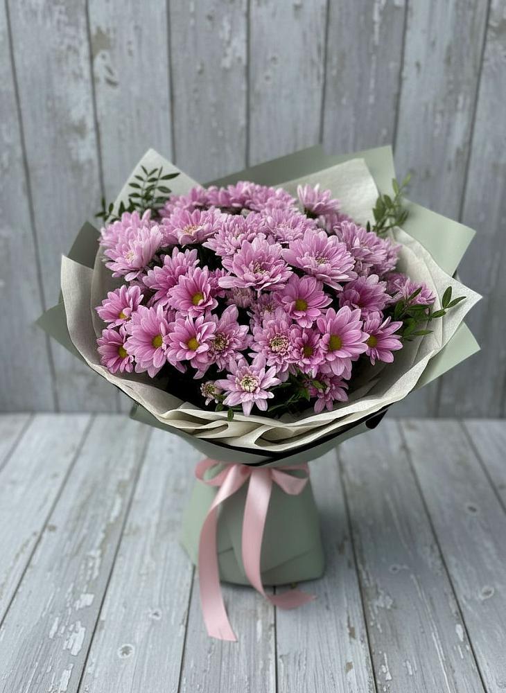 Букет цветов из: Хризантемы в Восточный Тульская область