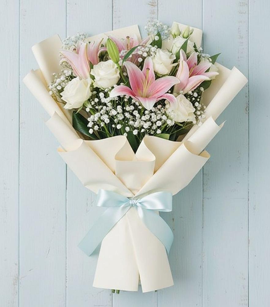 Букет цветов из: Лилии в Восточный Тульская область