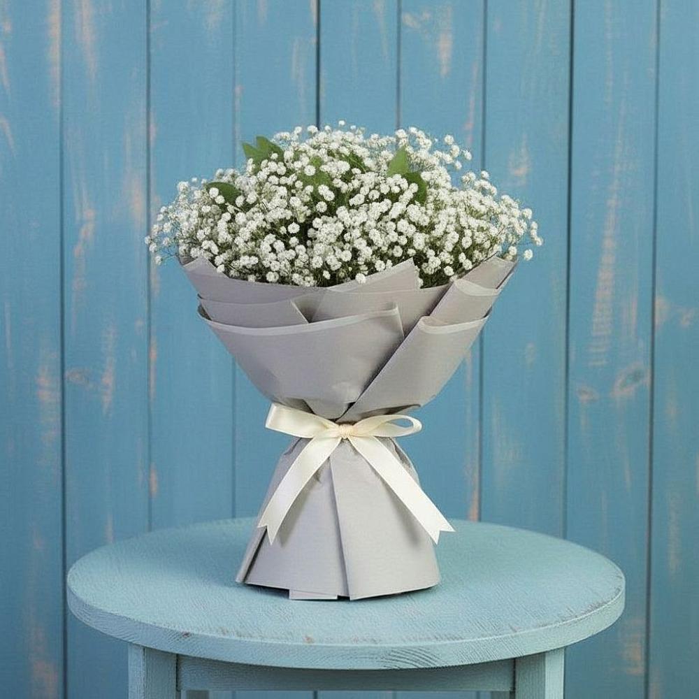 Букет цветов из: Гипсофила в Восточный Тульская область