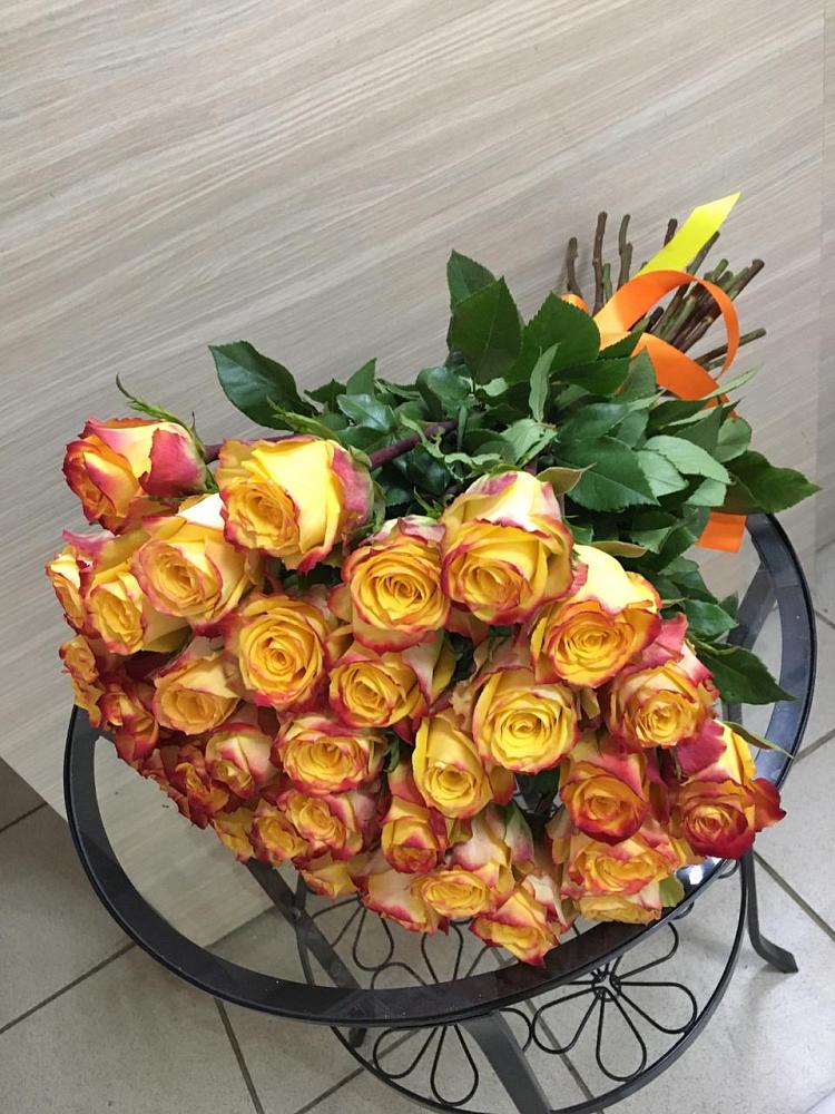 Букет Желтые розы в Восточный Тульская область