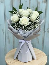 Букет цветов из:  Розы в Восточный Тульская область