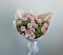 Букет цветов из:  Розы и Хризантемы в Восточный Тульская область