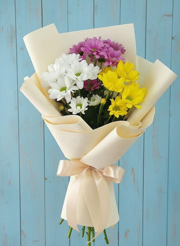 Букет цветов из: Хризантемы в Восточный Тульская область
