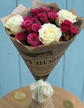 Букет цветов из:  Розы в Восточный Тульская область